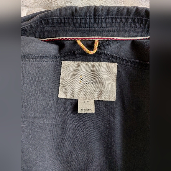 Men's trucker jacket, black (small) - Picture 3 of 3